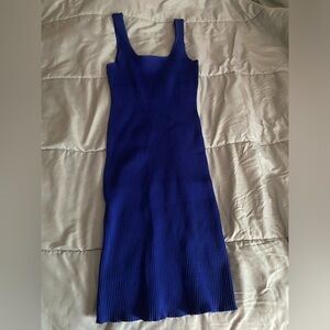 DARK BLUE BODY CON DRESS 💙